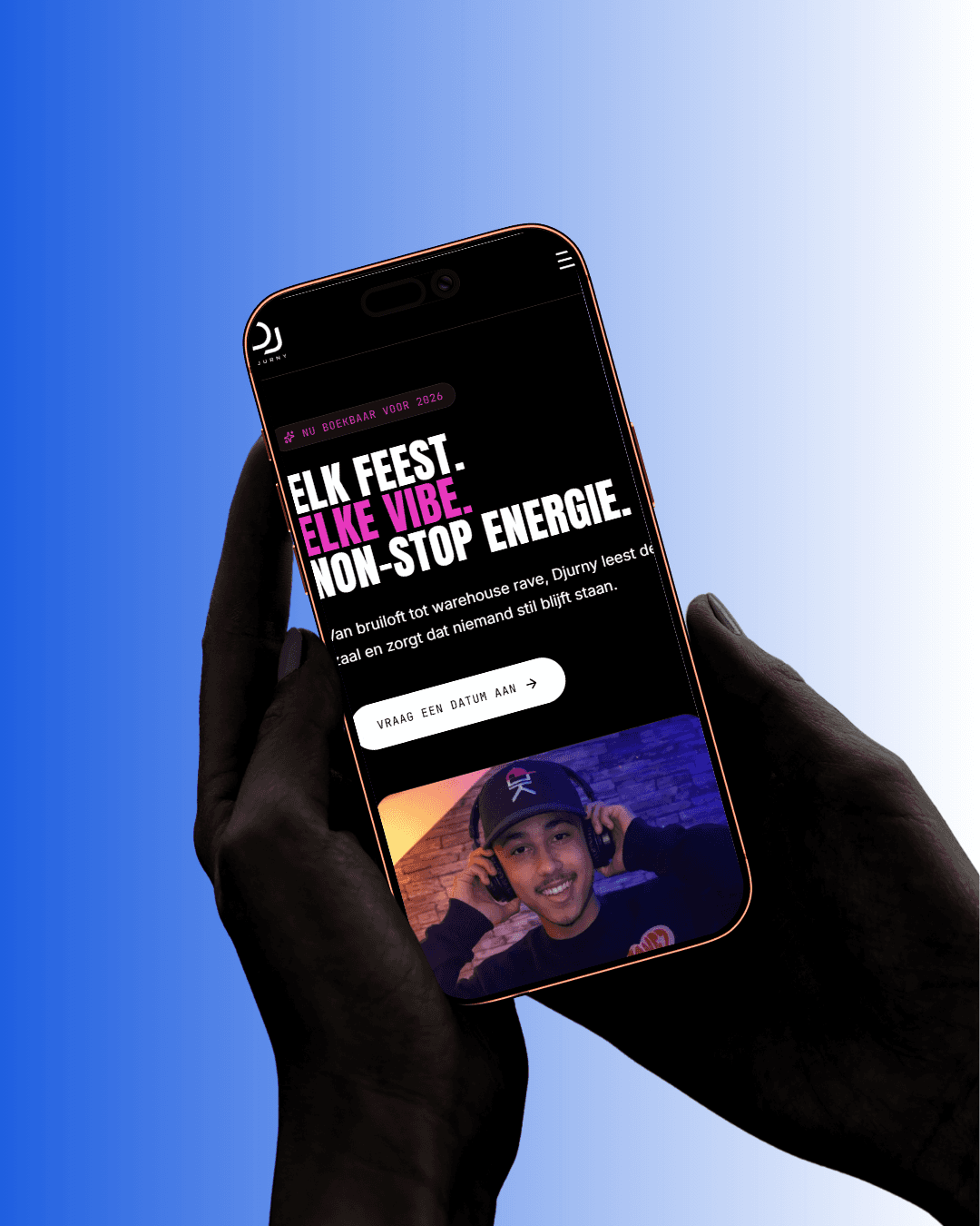 Djurny, website door Pimmerce